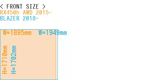 #RX450h AWD 2015- + BLAZER 2018-